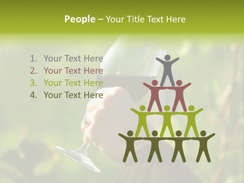 Red Outside Color PowerPoint Template