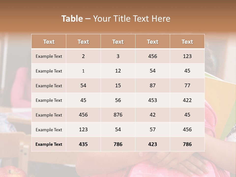 Holding Youthful Expression PowerPoint Template