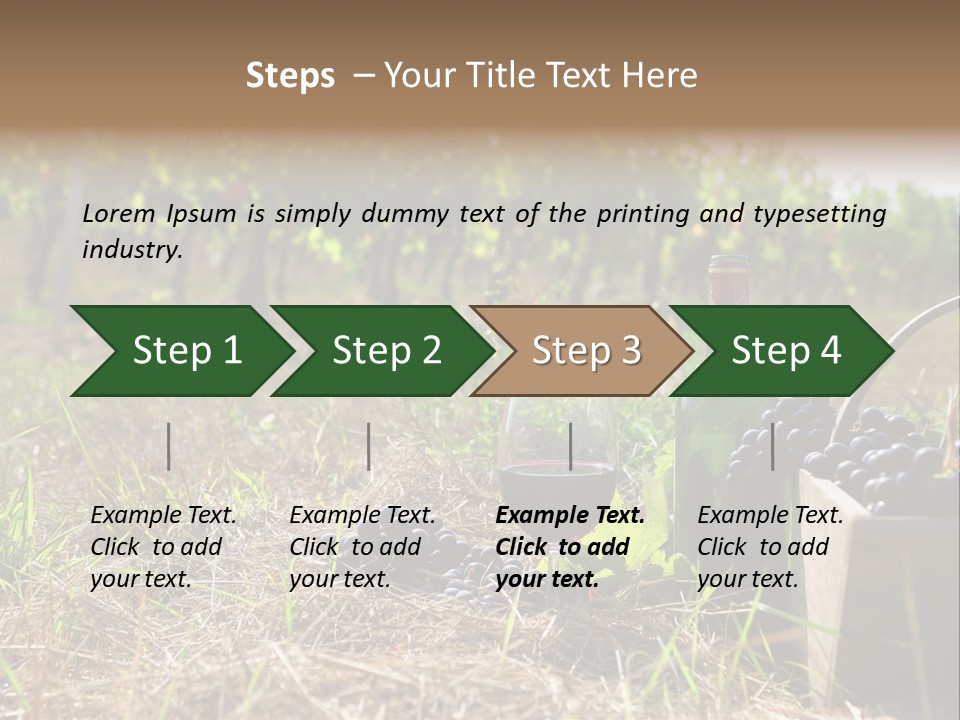 Environment Nature Fruit PowerPoint Template