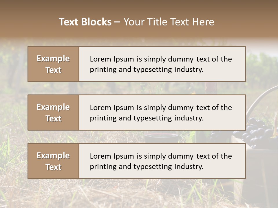 Environment Nature Fruit PowerPoint Template