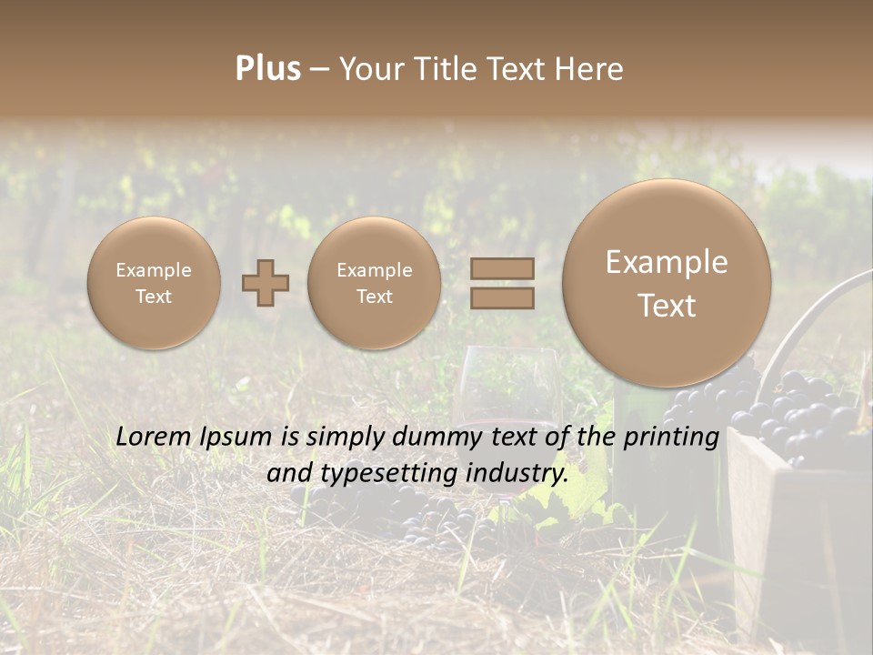 Environment Nature Fruit PowerPoint Template