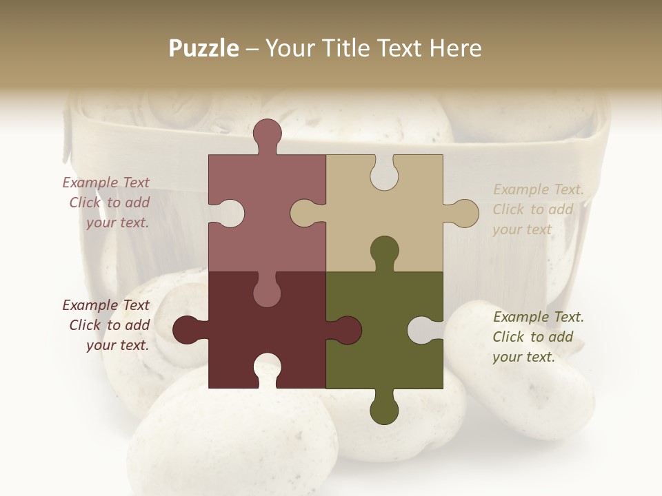 Delicious Dinner Healthful PowerPoint Template