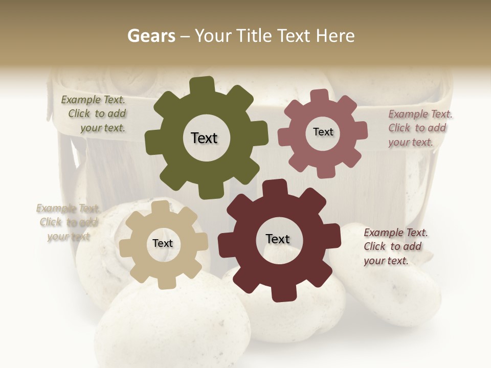 Delicious Dinner Healthful PowerPoint Template