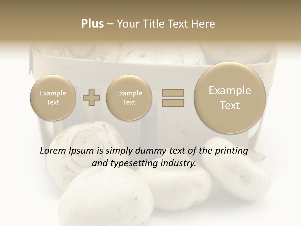 Delicious Dinner Healthful PowerPoint Template
