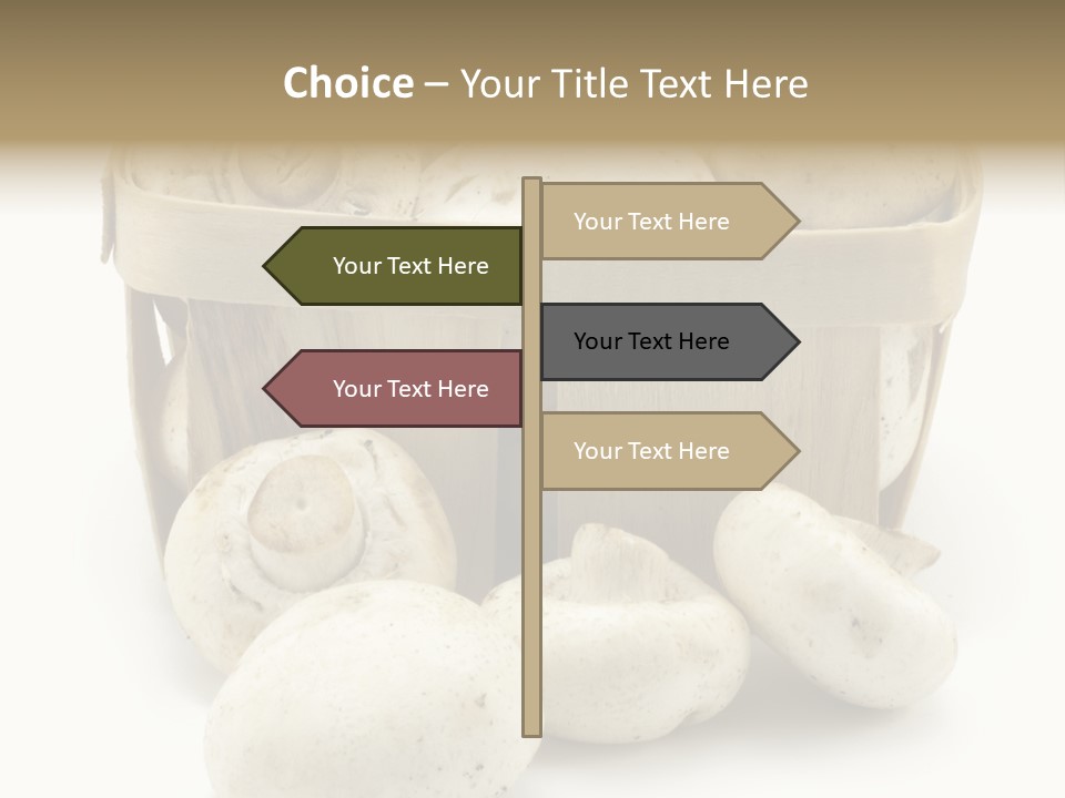 Delicious Dinner Healthful PowerPoint Template