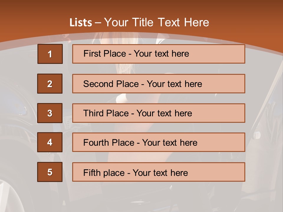 Skinny Supercar Tuned PowerPoint Template