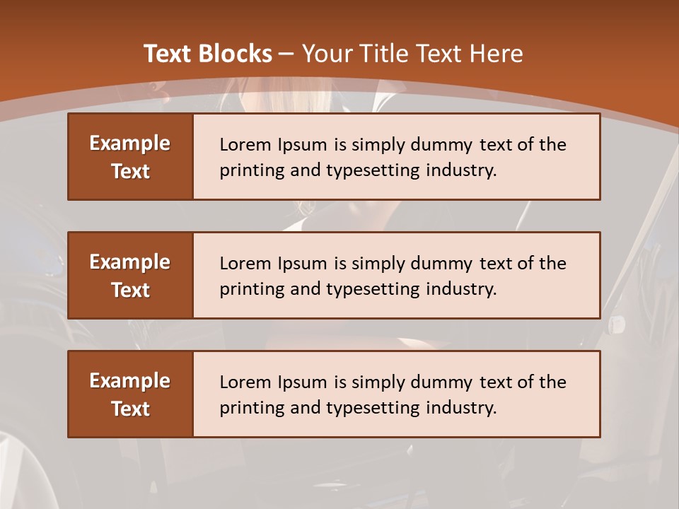 Skinny Supercar Tuned PowerPoint Template