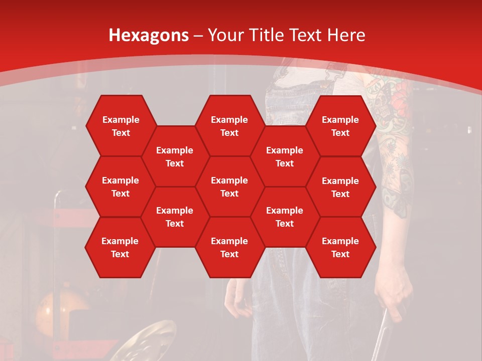 Repair Tattoo Wheel PowerPoint Template