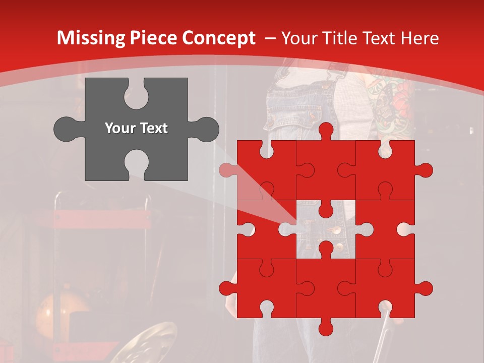 Repair Tattoo Wheel PowerPoint Template