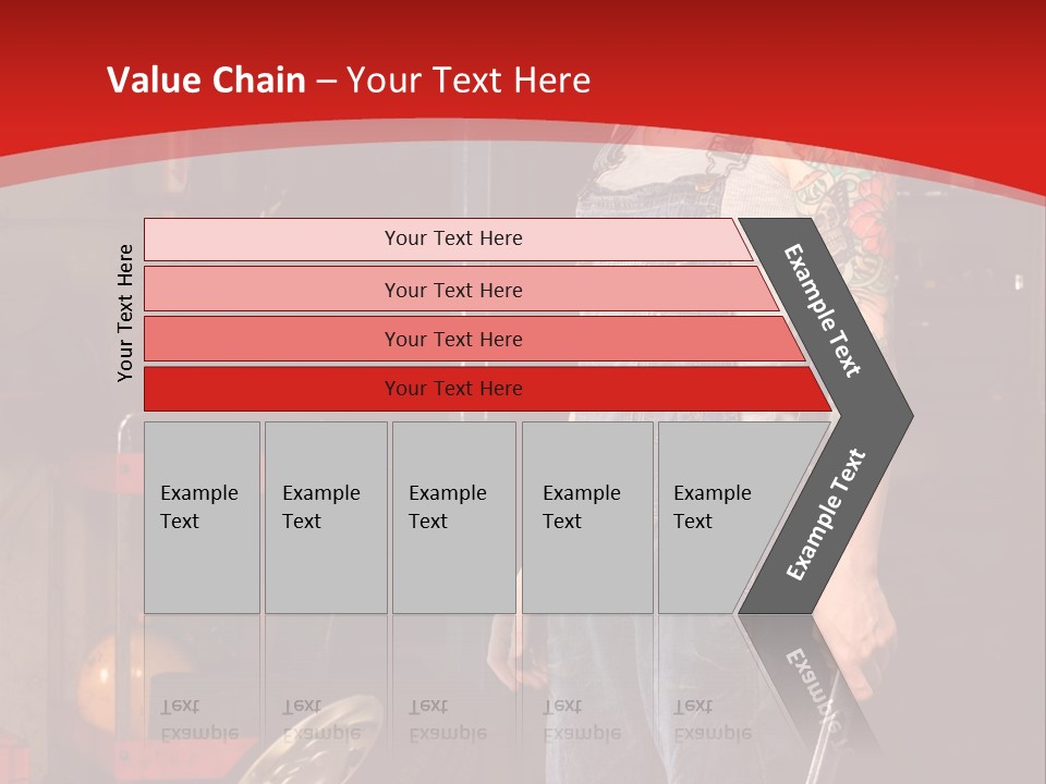 Repair Tattoo Wheel PowerPoint Template