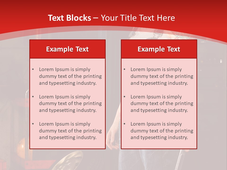 Repair Tattoo Wheel PowerPoint Template