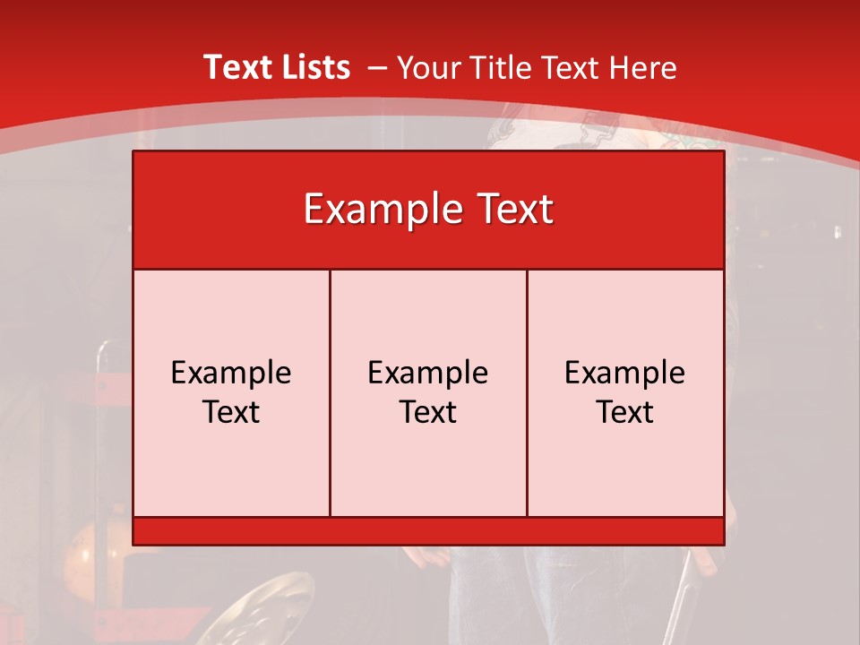 Repair Tattoo Wheel PowerPoint Template