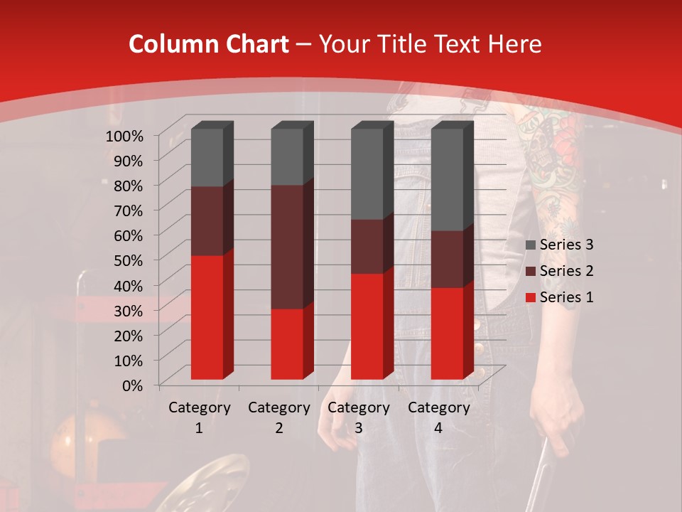 Repair Tattoo Wheel PowerPoint Template