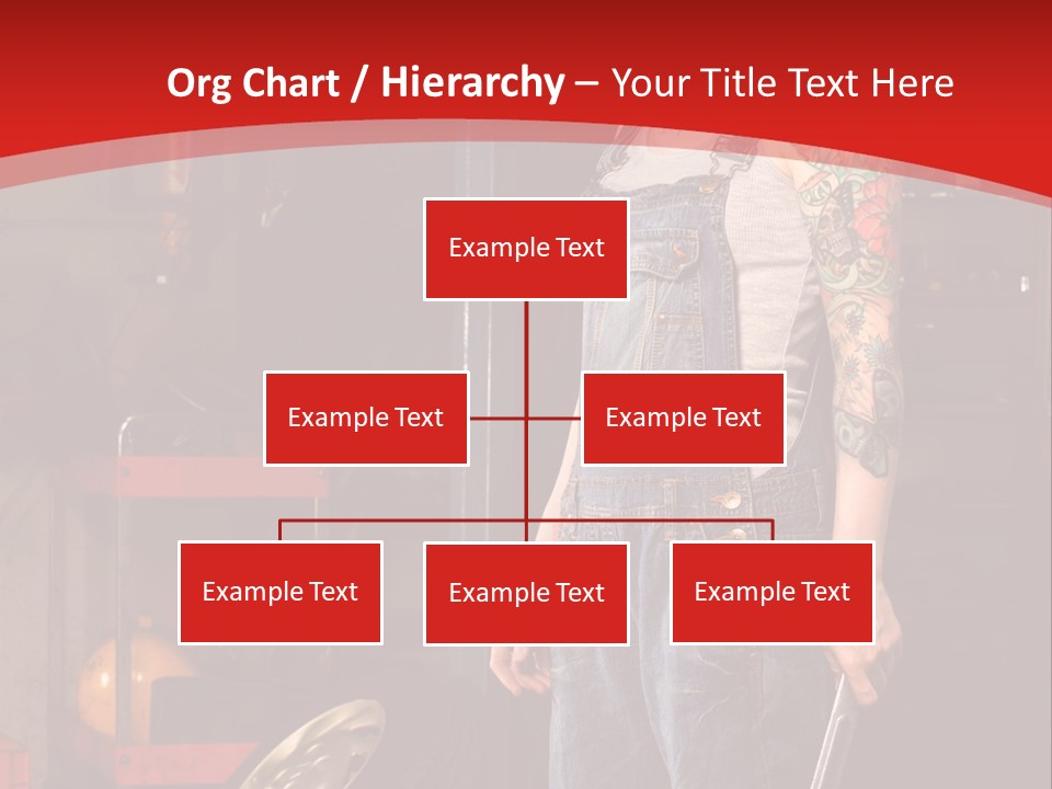 Repair Tattoo Wheel PowerPoint Template