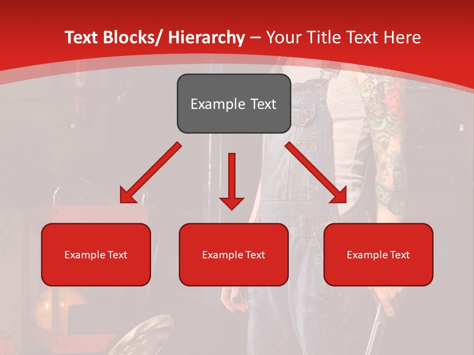 Repair Tattoo Wheel PowerPoint Template