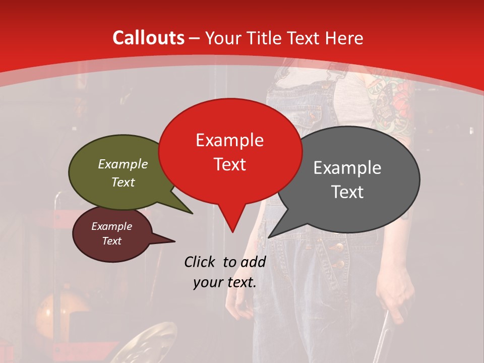 Repair Tattoo Wheel PowerPoint Template