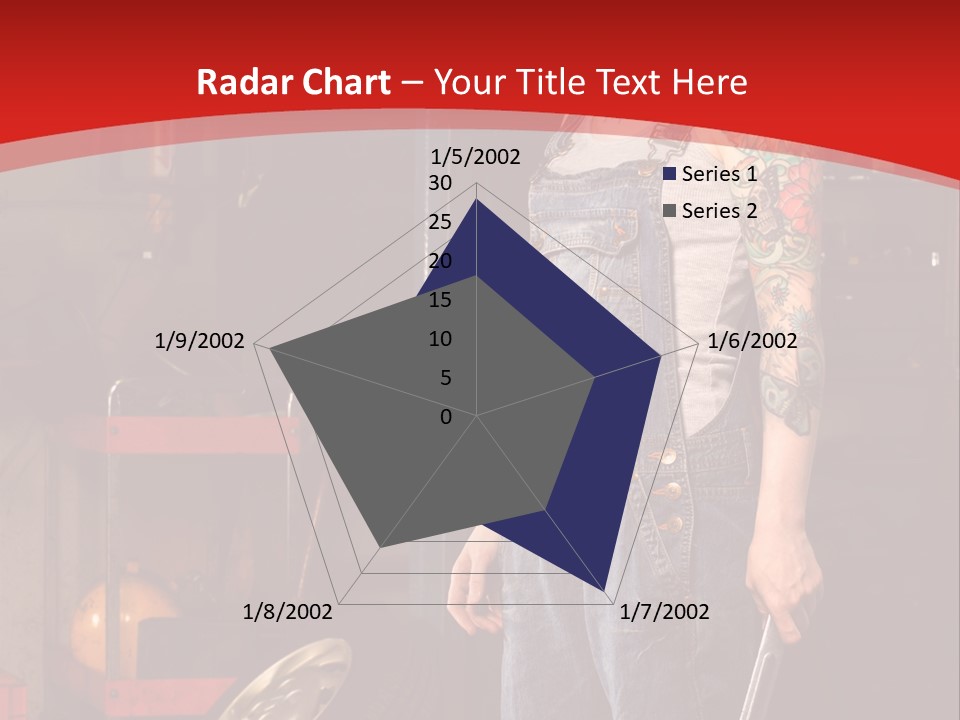 Repair Tattoo Wheel PowerPoint Template