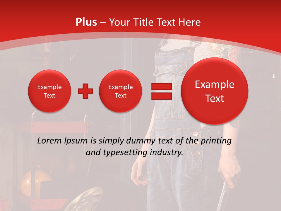 Repair Tattoo Wheel PowerPoint Template