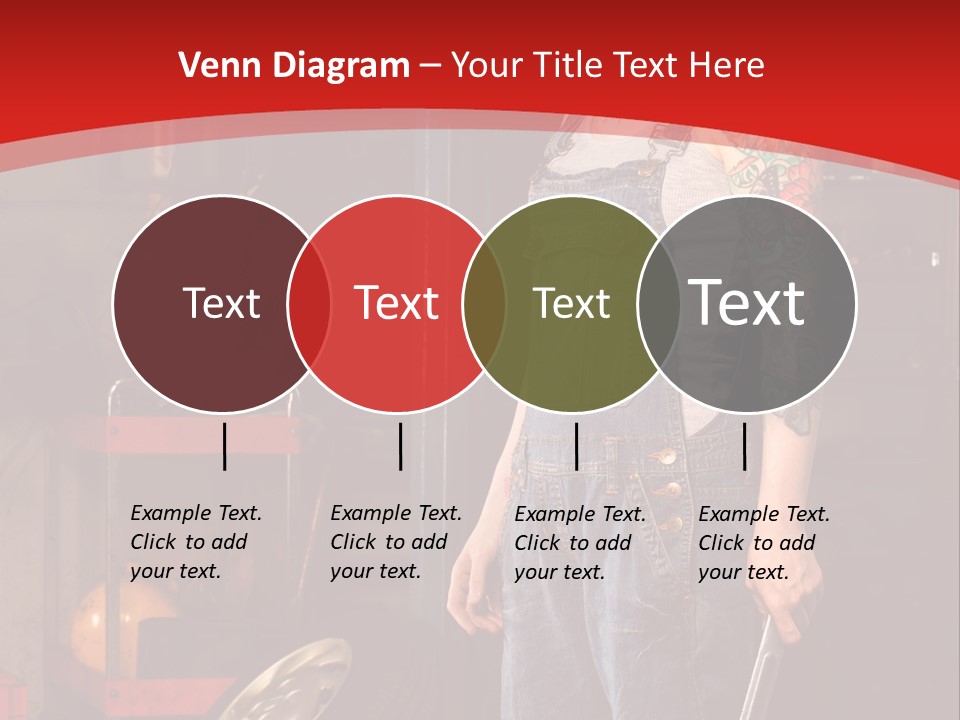 Repair Tattoo Wheel PowerPoint Template