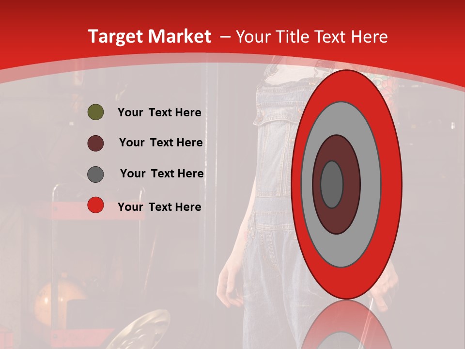 Repair Tattoo Wheel PowerPoint Template