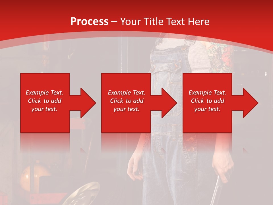 Repair Tattoo Wheel PowerPoint Template
