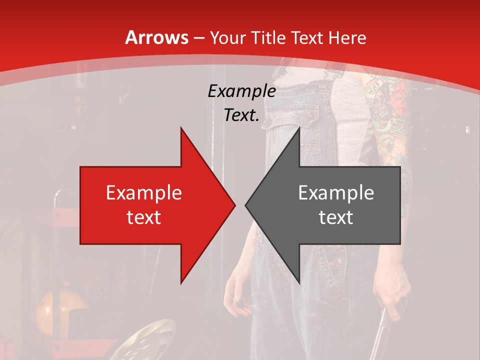 Repair Tattoo Wheel PowerPoint Template