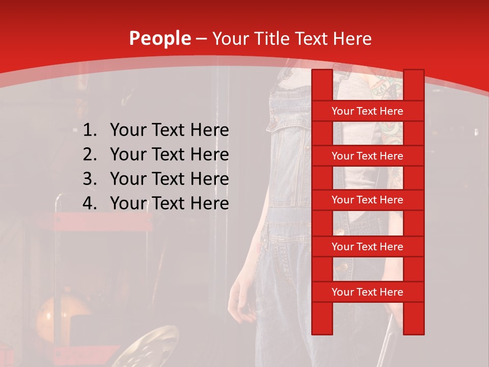 Repair Tattoo Wheel PowerPoint Template