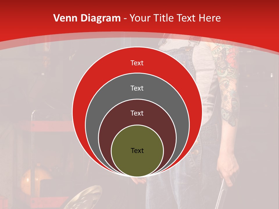 Repair Tattoo Wheel PowerPoint Template