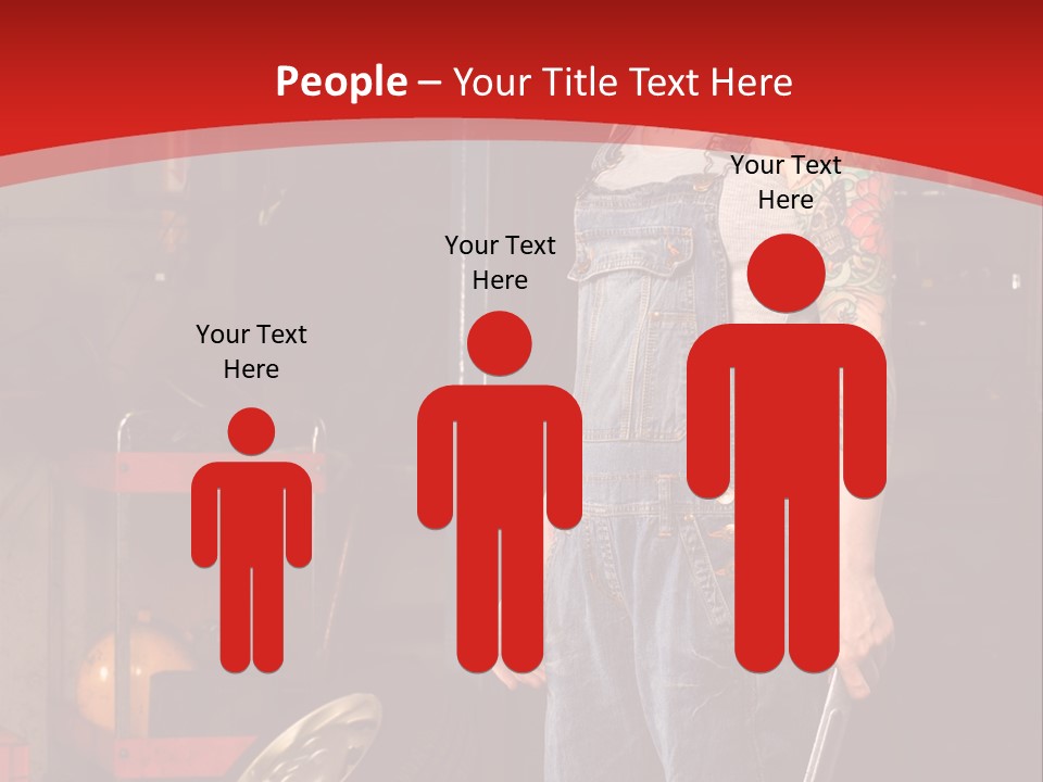 Repair Tattoo Wheel PowerPoint Template