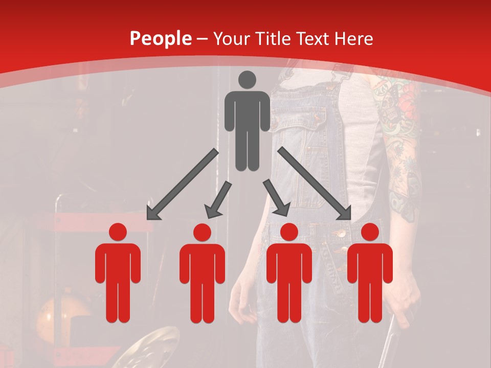 Repair Tattoo Wheel PowerPoint Template