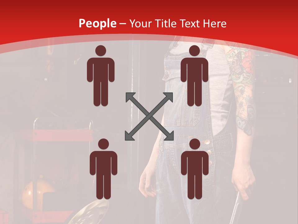 Repair Tattoo Wheel PowerPoint Template