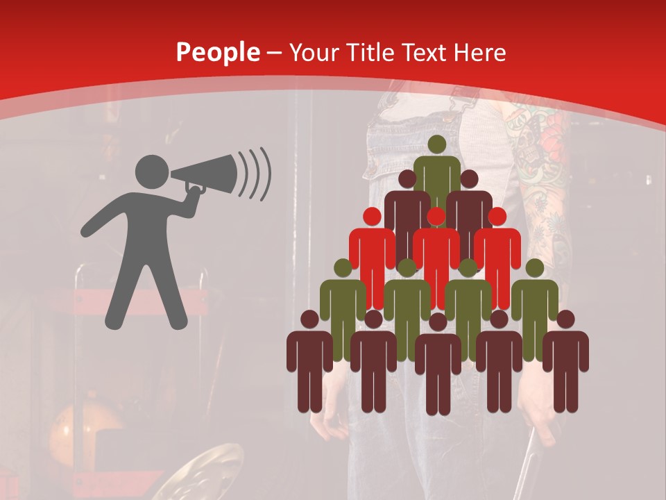 Repair Tattoo Wheel PowerPoint Template