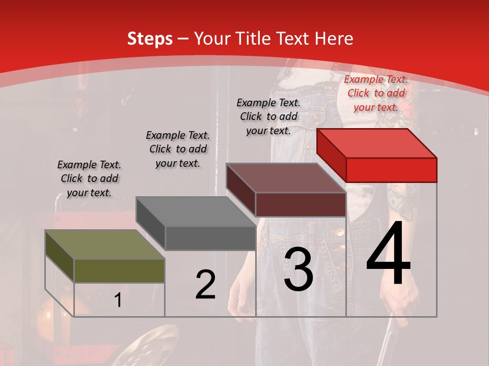 Repair Tattoo Wheel PowerPoint Template