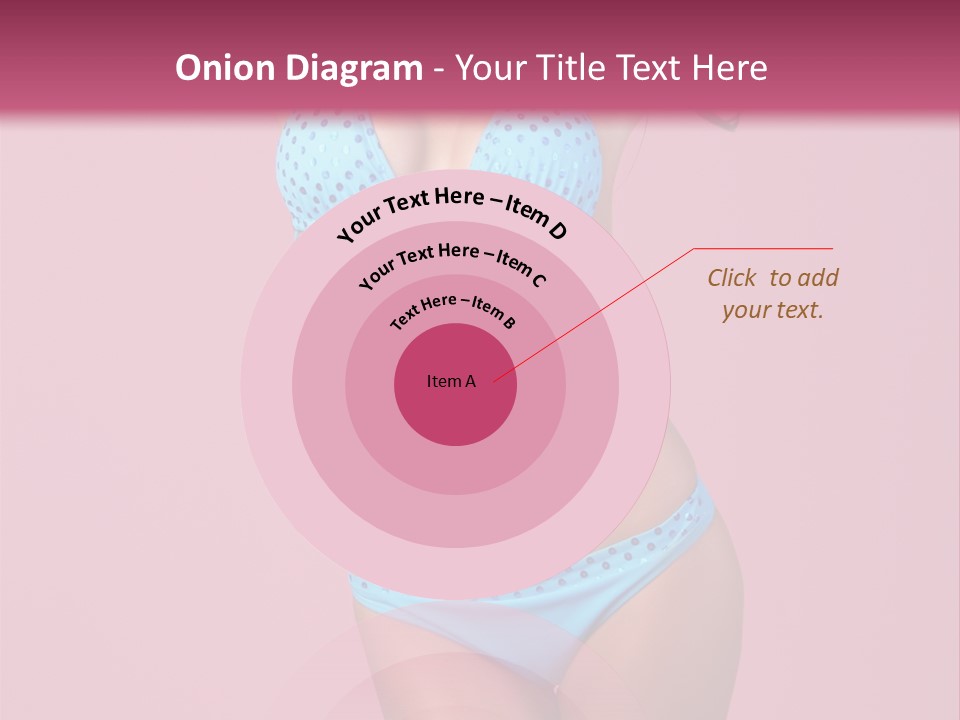 Eye Bathingsuit Swim PowerPoint Template