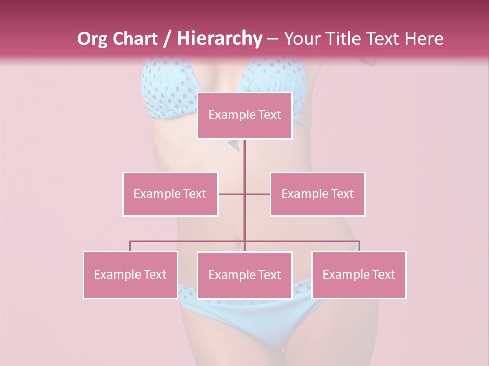 Eye Bathingsuit Swim PowerPoint Template