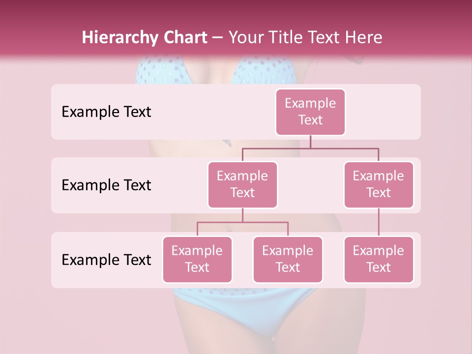 Eye Bathingsuit Swim PowerPoint Template