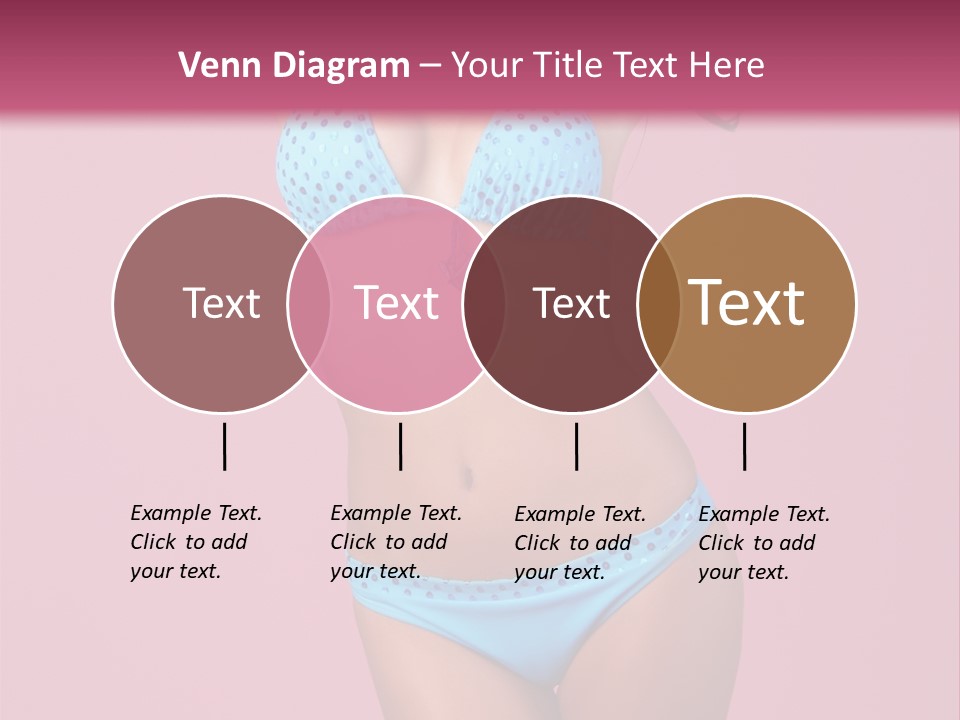 Eye Bathingsuit Swim PowerPoint Template