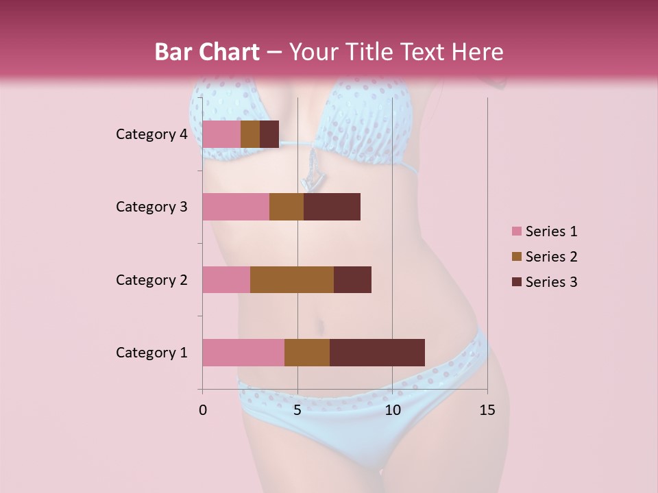 Eye Bathingsuit Swim PowerPoint Template