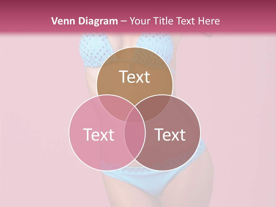 Eye Bathingsuit Swim PowerPoint Template
