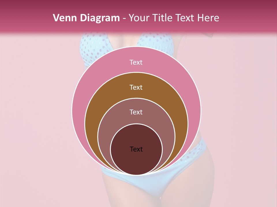 Eye Bathingsuit Swim PowerPoint Template