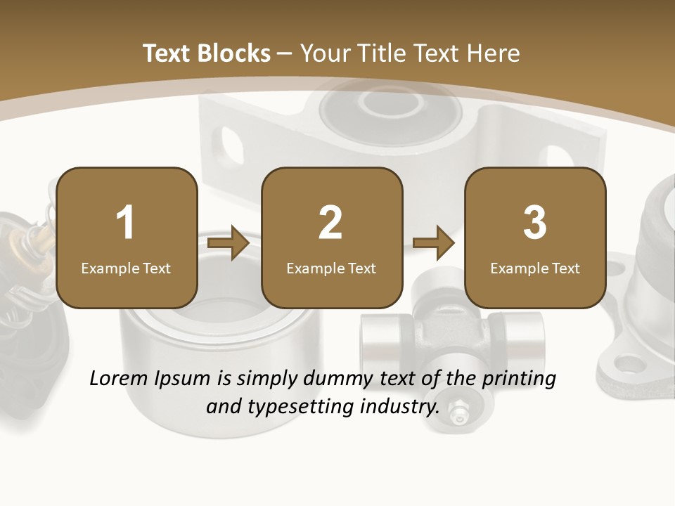 Repair Piece Spare PowerPoint Template