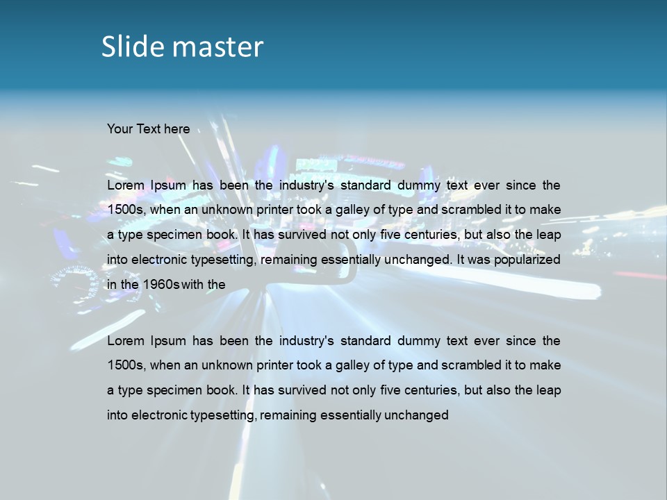 Light Sky Travel PowerPoint Template