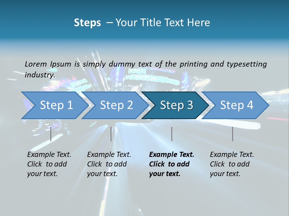 Light Sky Travel PowerPoint Template