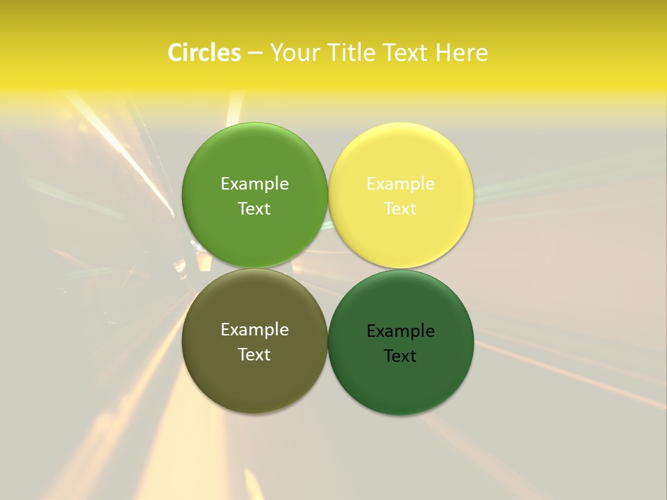 Side Faster Transport PowerPoint Template