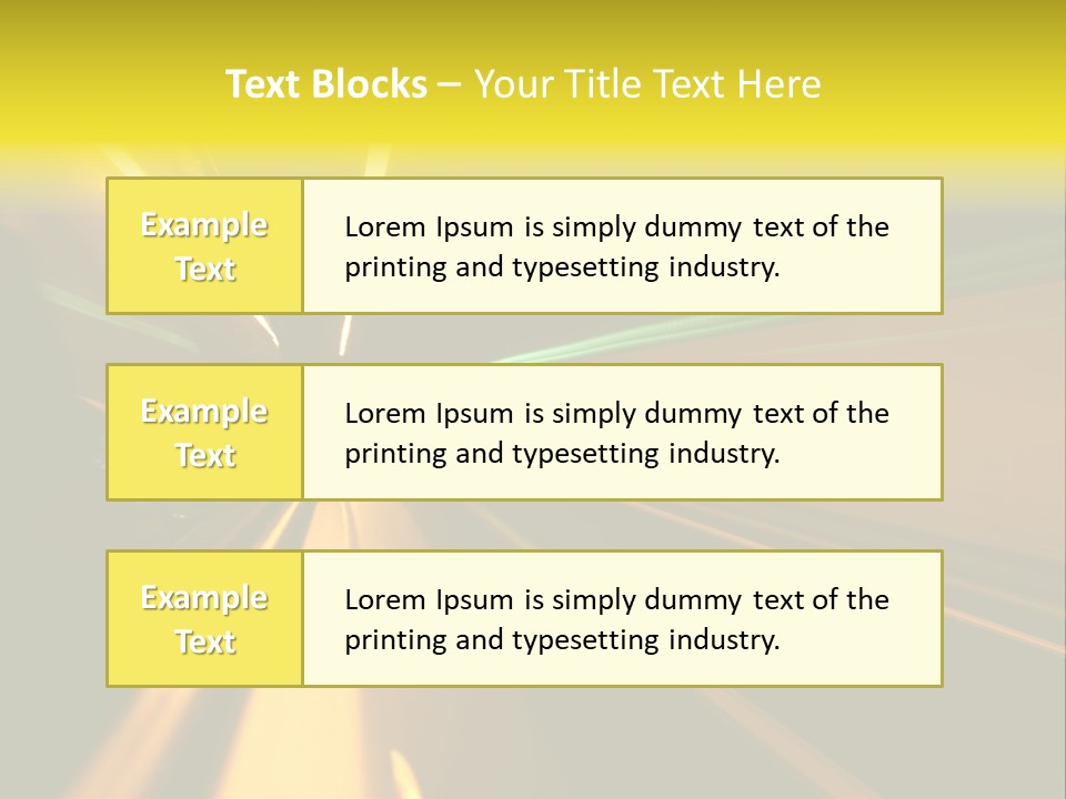 Side Faster Transport PowerPoint Template