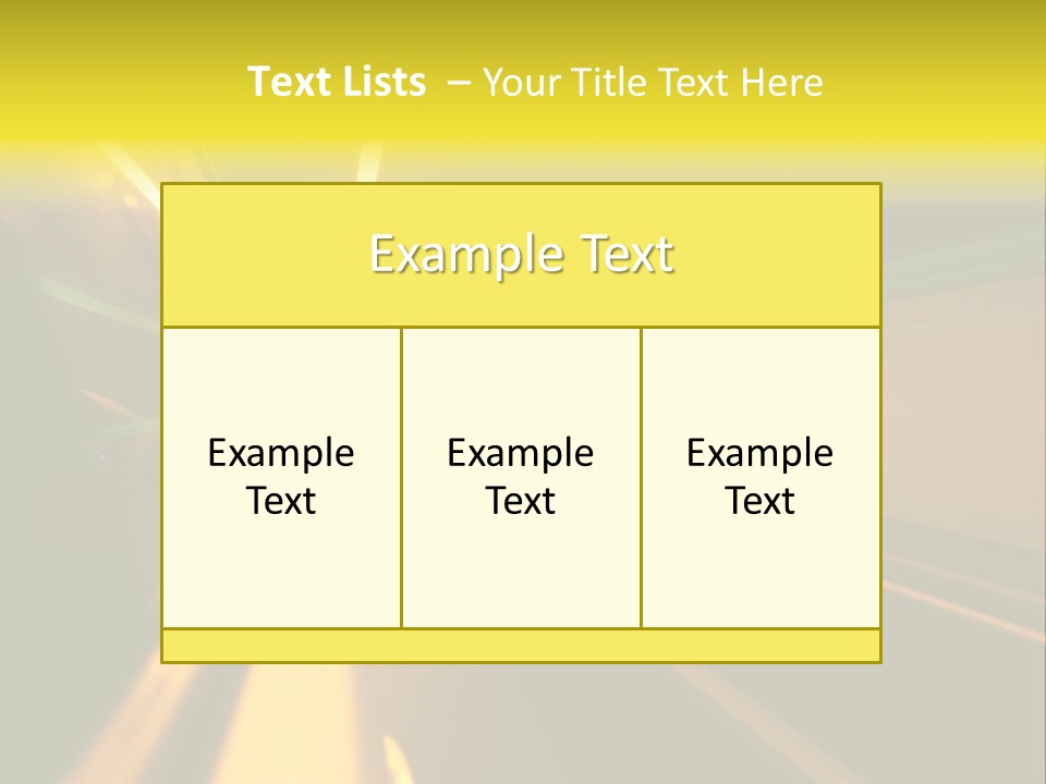 Side Faster Transport PowerPoint Template