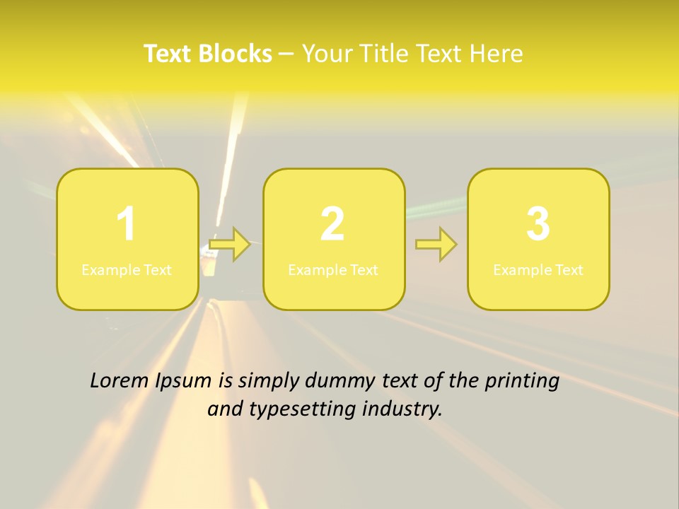 Side Faster Transport PowerPoint Template