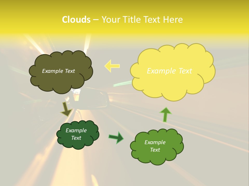 Side Faster Transport PowerPoint Template