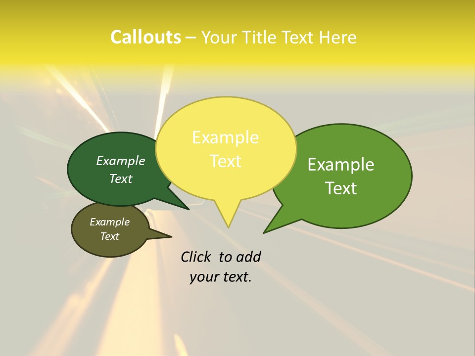 Side Faster Transport PowerPoint Template