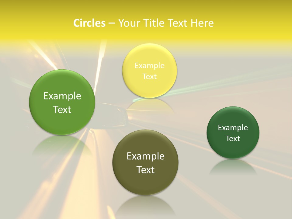 Side Faster Transport PowerPoint Template